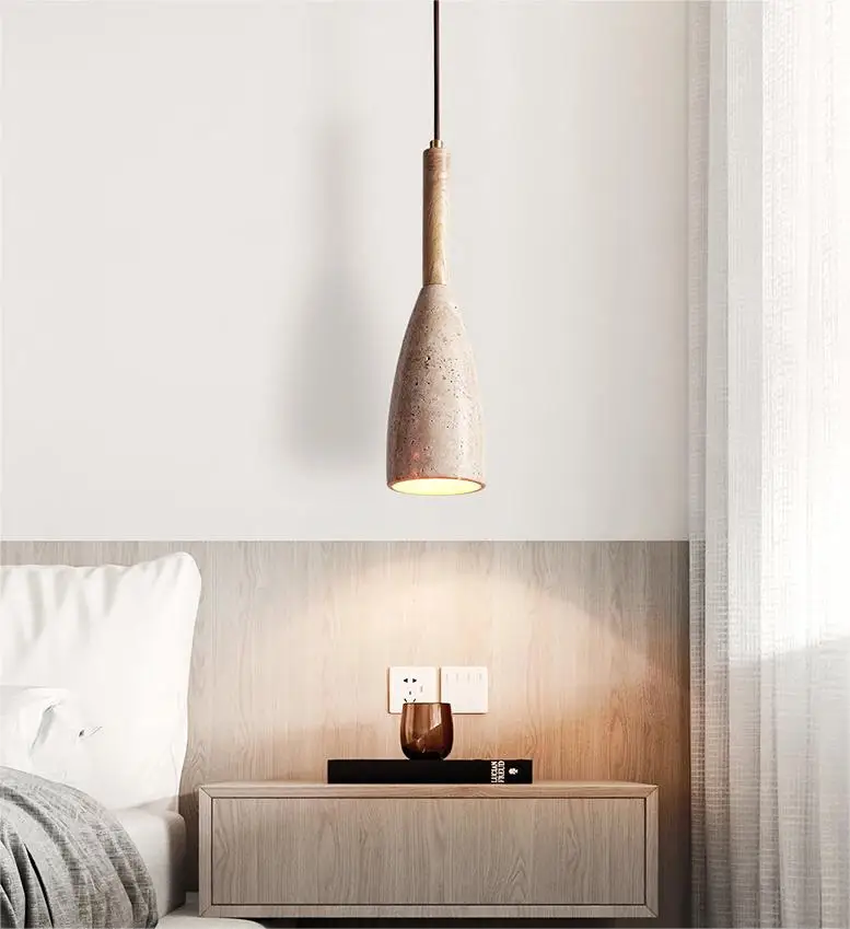 post modern ceiling lamp pendant lighting fixture luxury hanging lights yellow cave stone chandelier