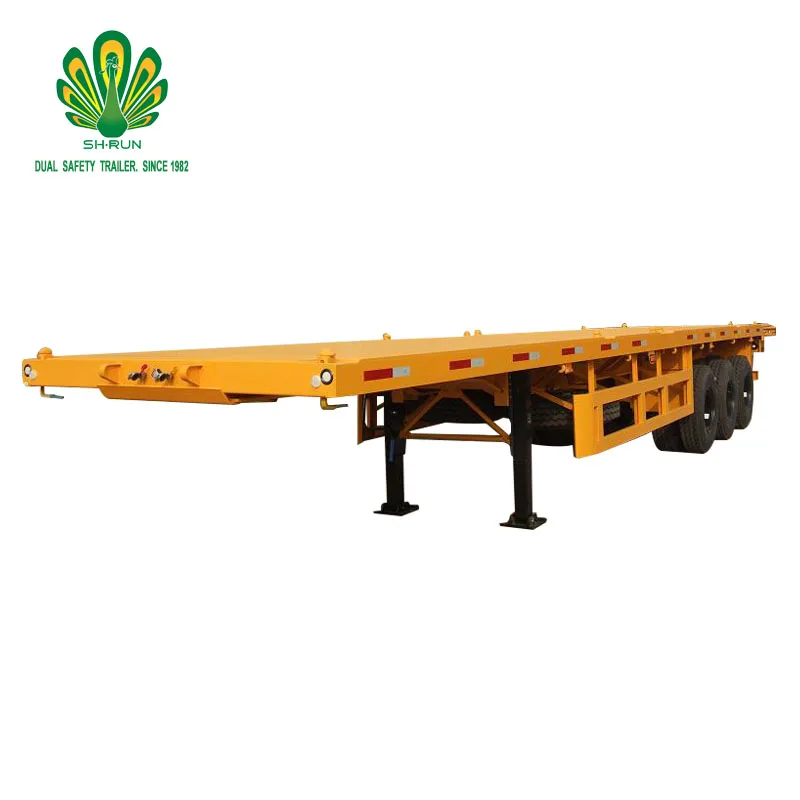 3 axle 40ft 70ft container carrier trailer malaysia 20ft truck trailers