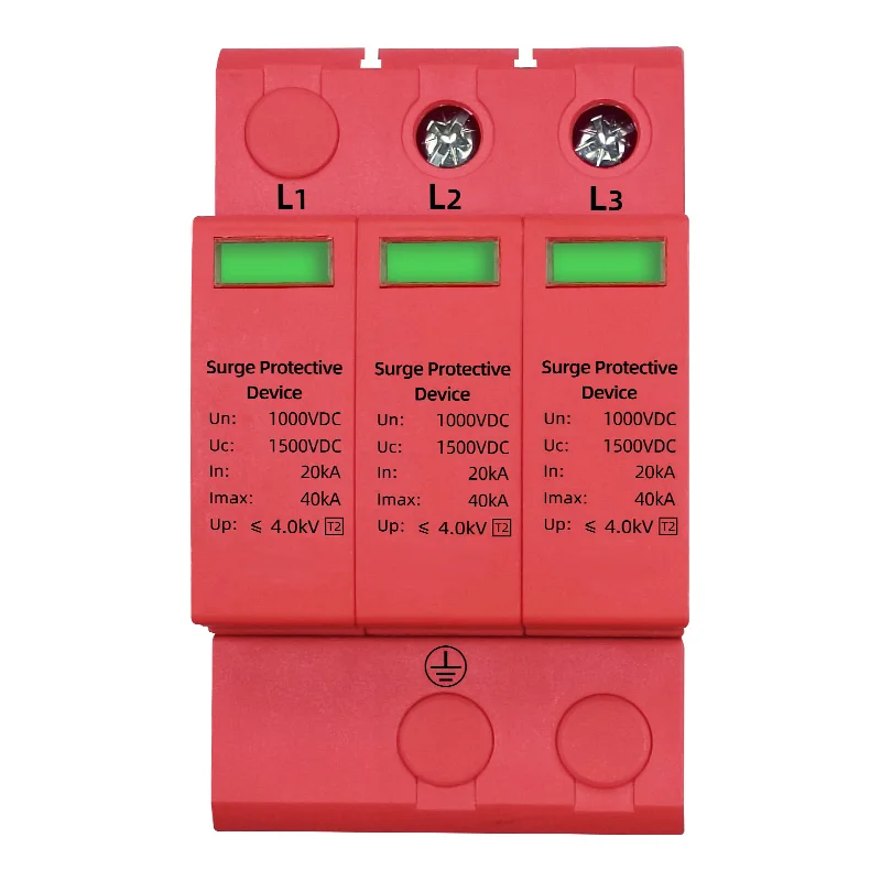 Wenzhou DDSP2-PV 2P 3P 40kA устройство для защиты от молниеносных перенапряжений DC SPD 1000 В 1200 лучшее защитное домашнего перенапряжения