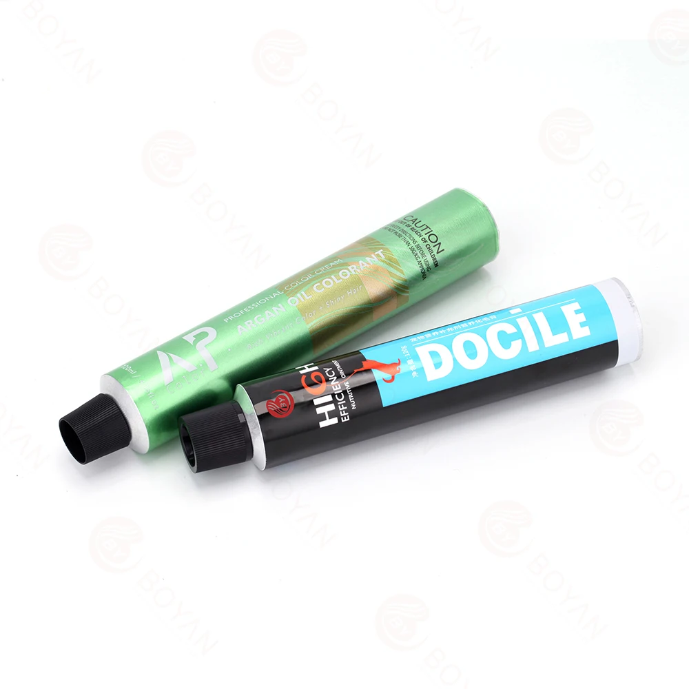
Cosmetic cream packaging aluminum tube 
