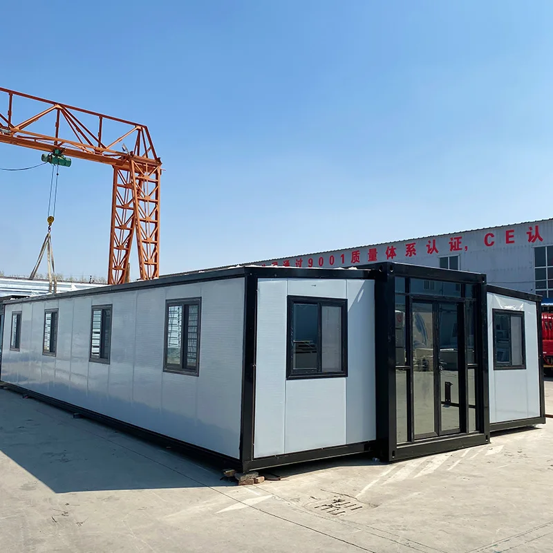 Customised 20Ft 40Ft Portable prefab Expandable Container House with 1 to 4 Bedrooms