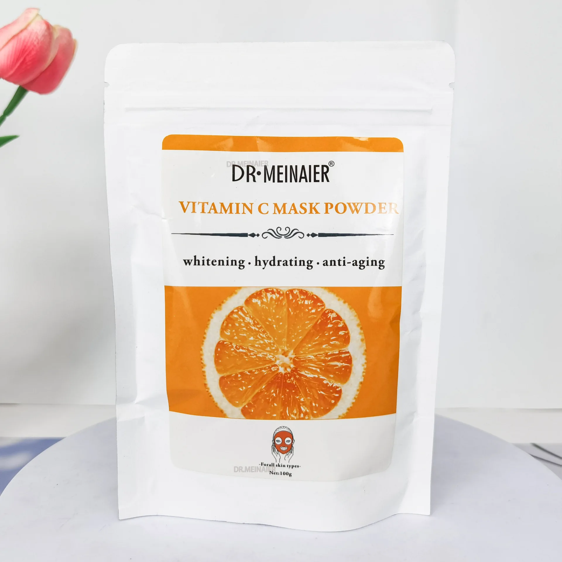 Factory Price Spa Peel Rose Crystal Beauty Face Mask Skin Care Products Moisturizing Collagen Jelly Powder Face Mask
