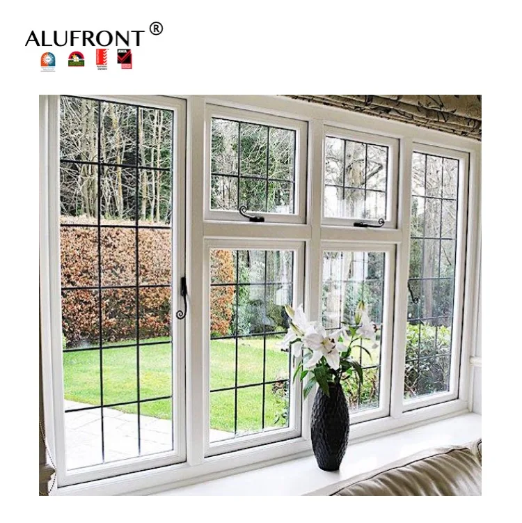 Сертифицированное NFRC высококачественное изолированное стекло и алюминиевые окна с термическим разрывом