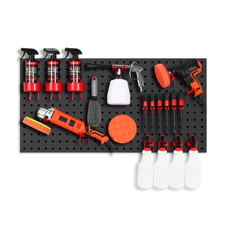 Decoration Office School Home Factory Mass Production Tools Storage Organizer Perforated metal Display Pegboard Rack