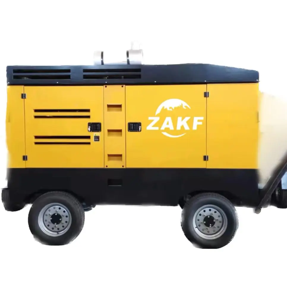 New Products 12Bar  12m3/min SNCY12-12 portable diesel compressors  Diesel drive for aviation industry