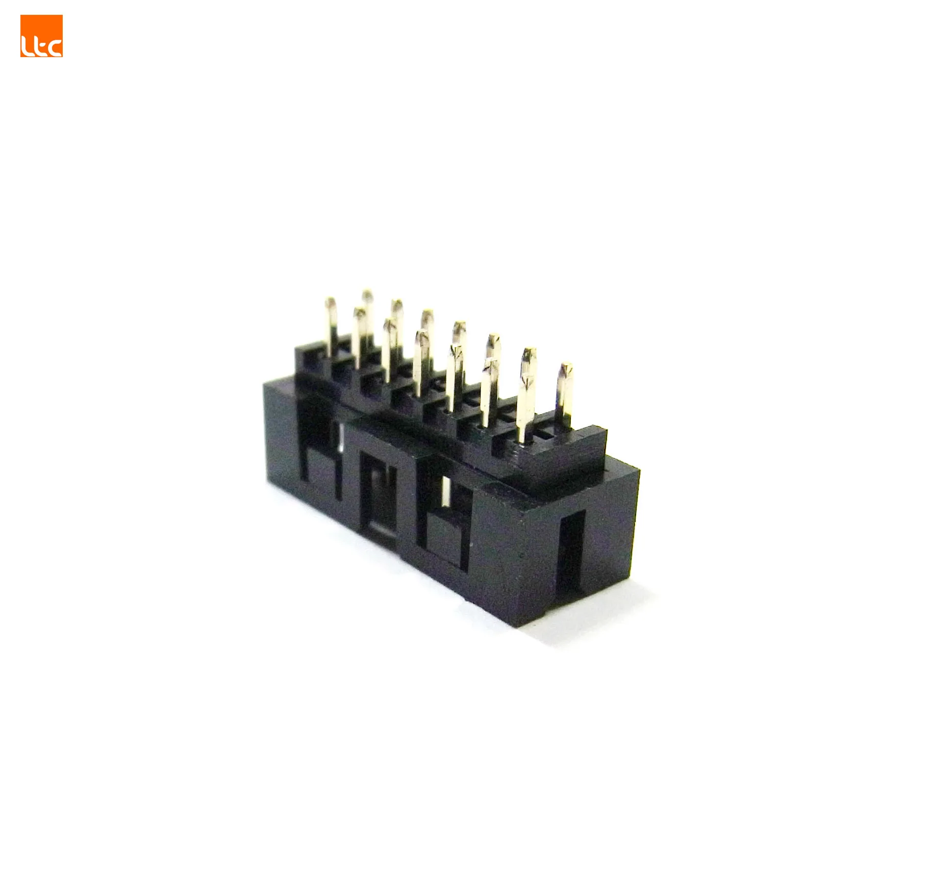 Highly reliable good quality 2.0 mm DIP straight shrouded box header connector