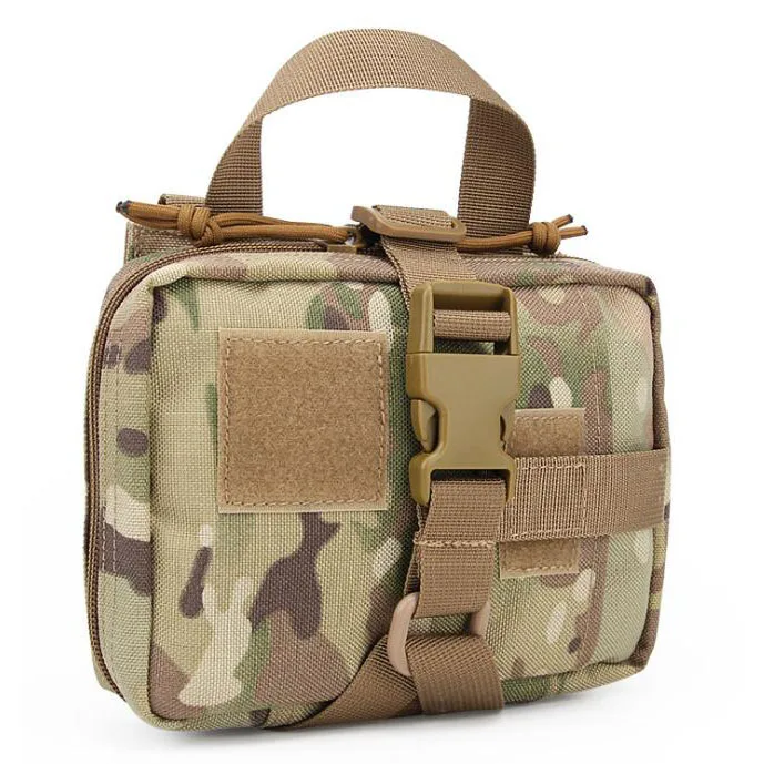 Rip-Away emergency MOLLE outdoor nurse Pouch Doctor First Aid Kit Utility Medical Bag