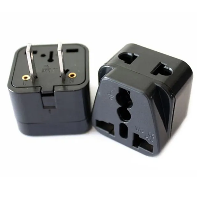 Japan Universal Travel Adapter,worldwide Power plug to NEMA 1-15P plug,USA 2pin plug to Universal Outlet Socket