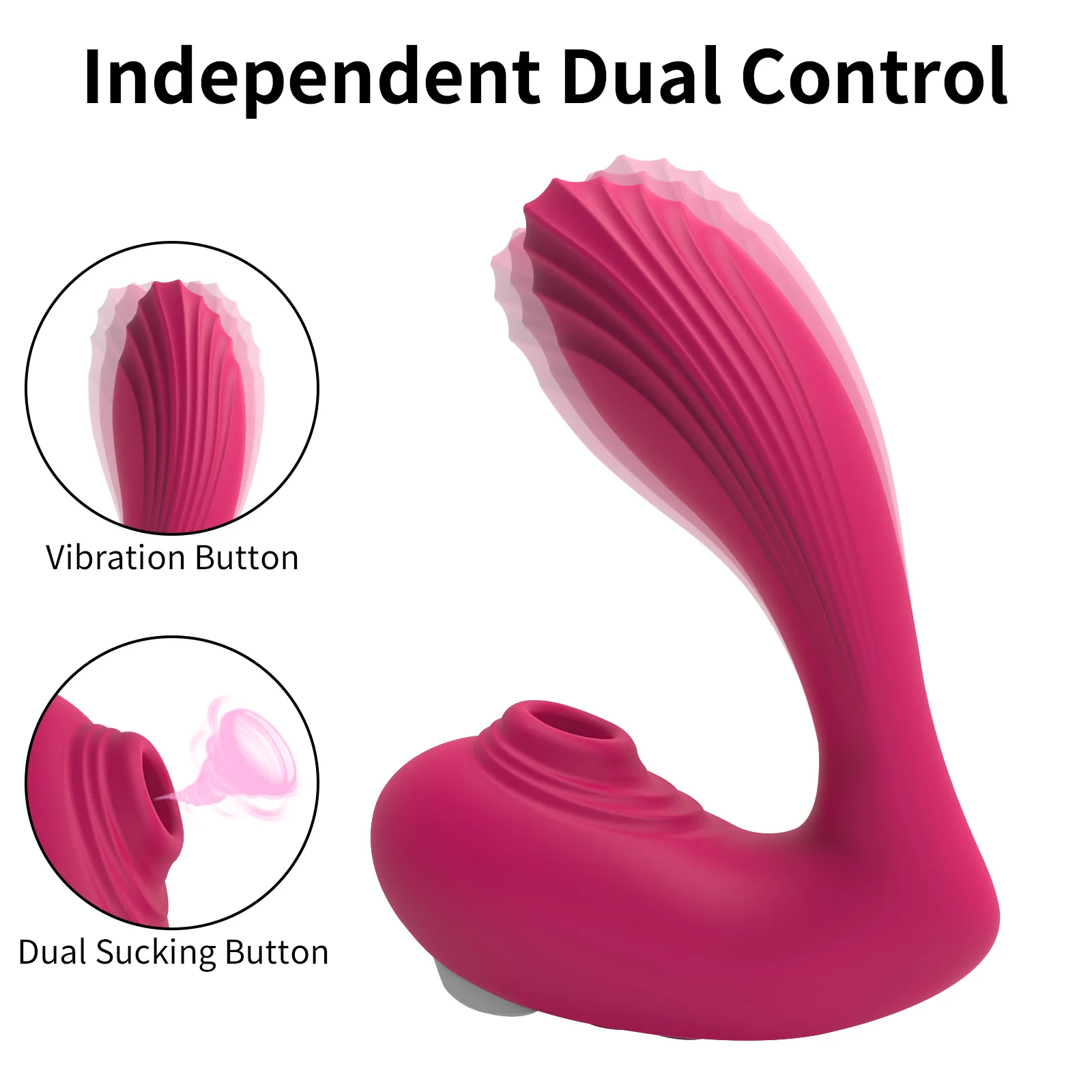 10 frequency strong vibrating women sex toys clitoral stimulation sucking dildo vibrator