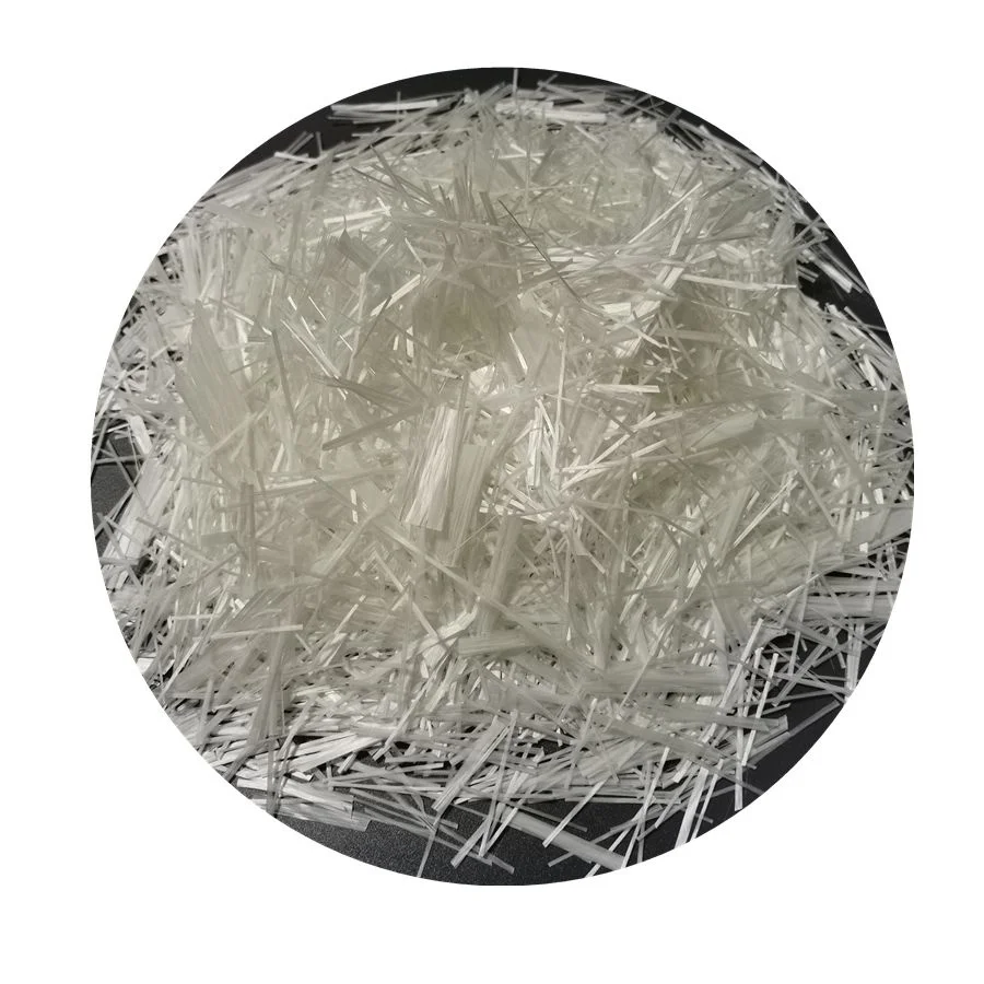 Wholesale ZrO2 16.5% AR Glass Fiber Chopped Strand for GRC Glassfiber