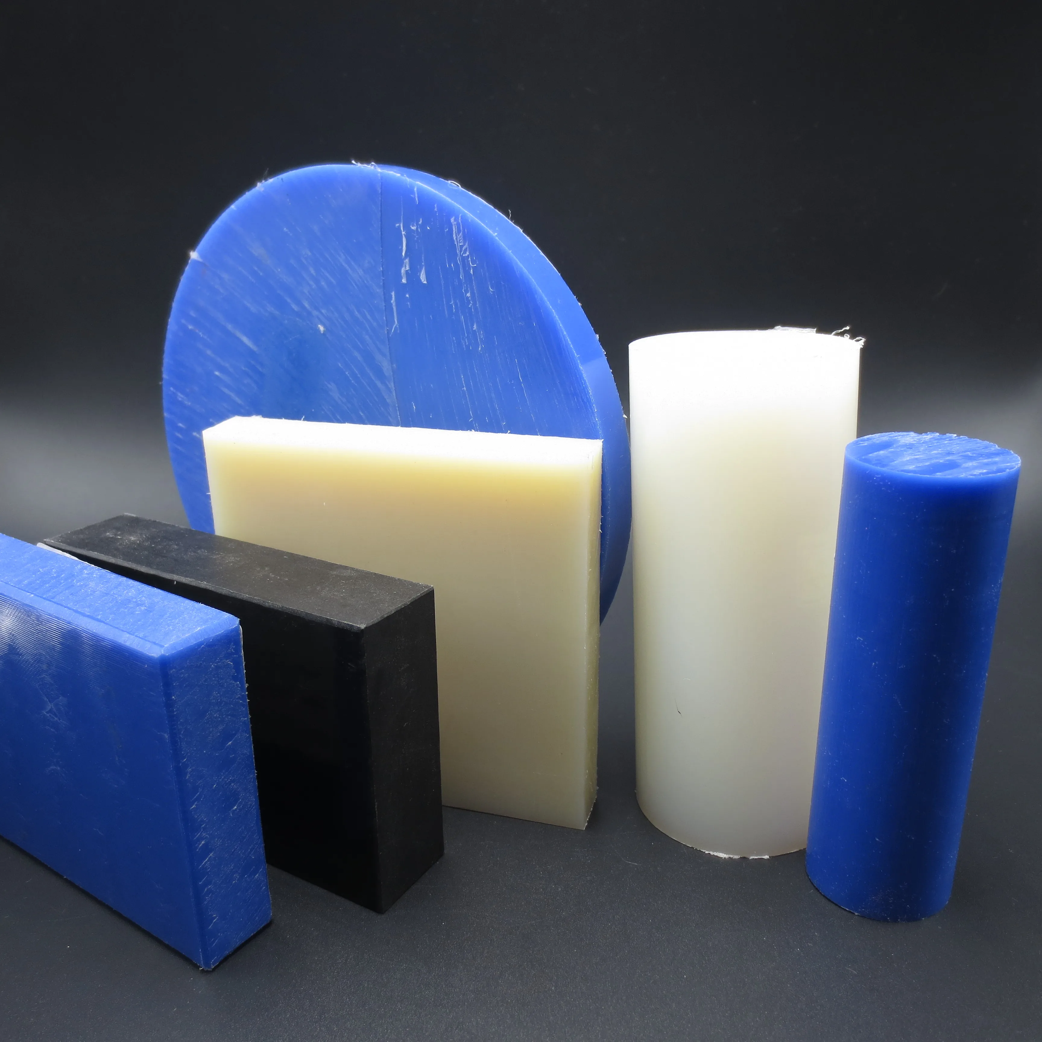 Plastic MC Nylon bar PA6 colour rod filled fiber glass