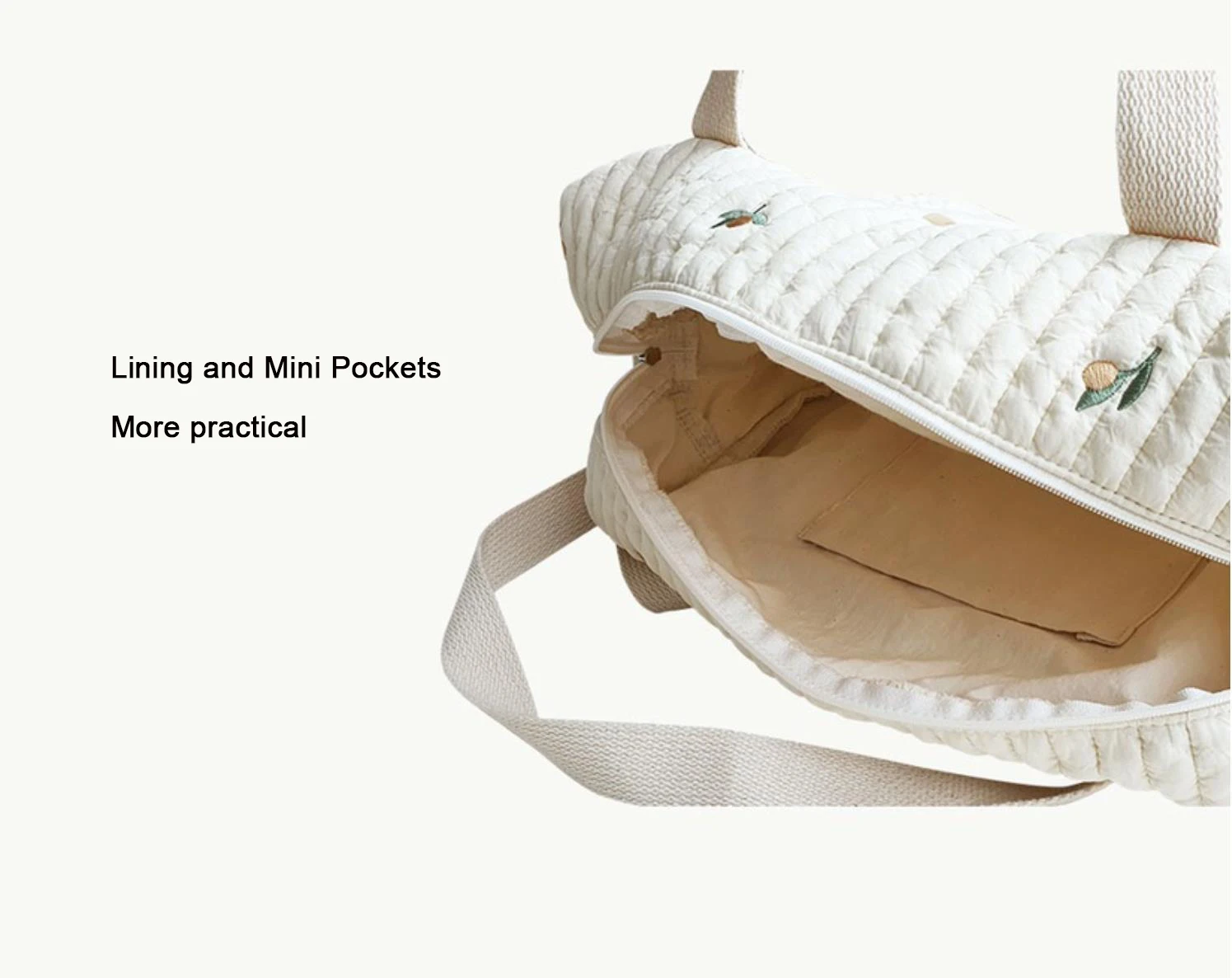 Оптовая продажа, Модная хлопковая сумка для подгузников