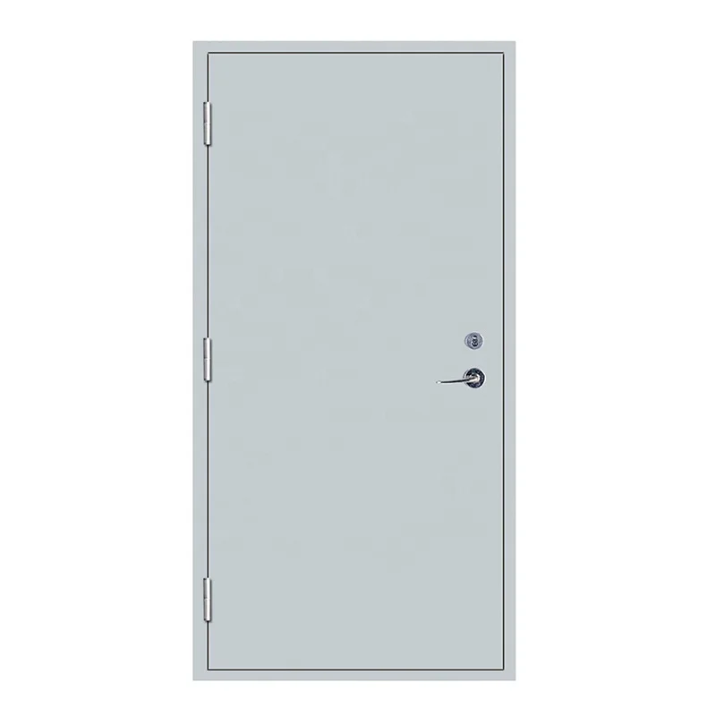Good price 30mins galvanized fireproof door fire rated steel door