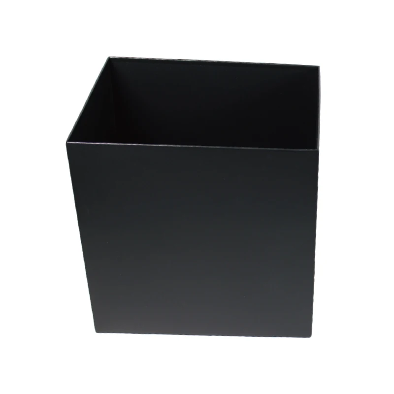Rectangular sorting Bin Trash Bin recycle Waste Bin metal outer bucket or metal  with PU outer bucket +two plastic liners