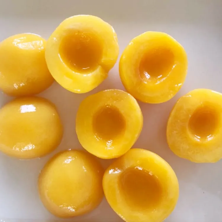 Factory Direct Canned Yellow Peach Fruit  In Halves
