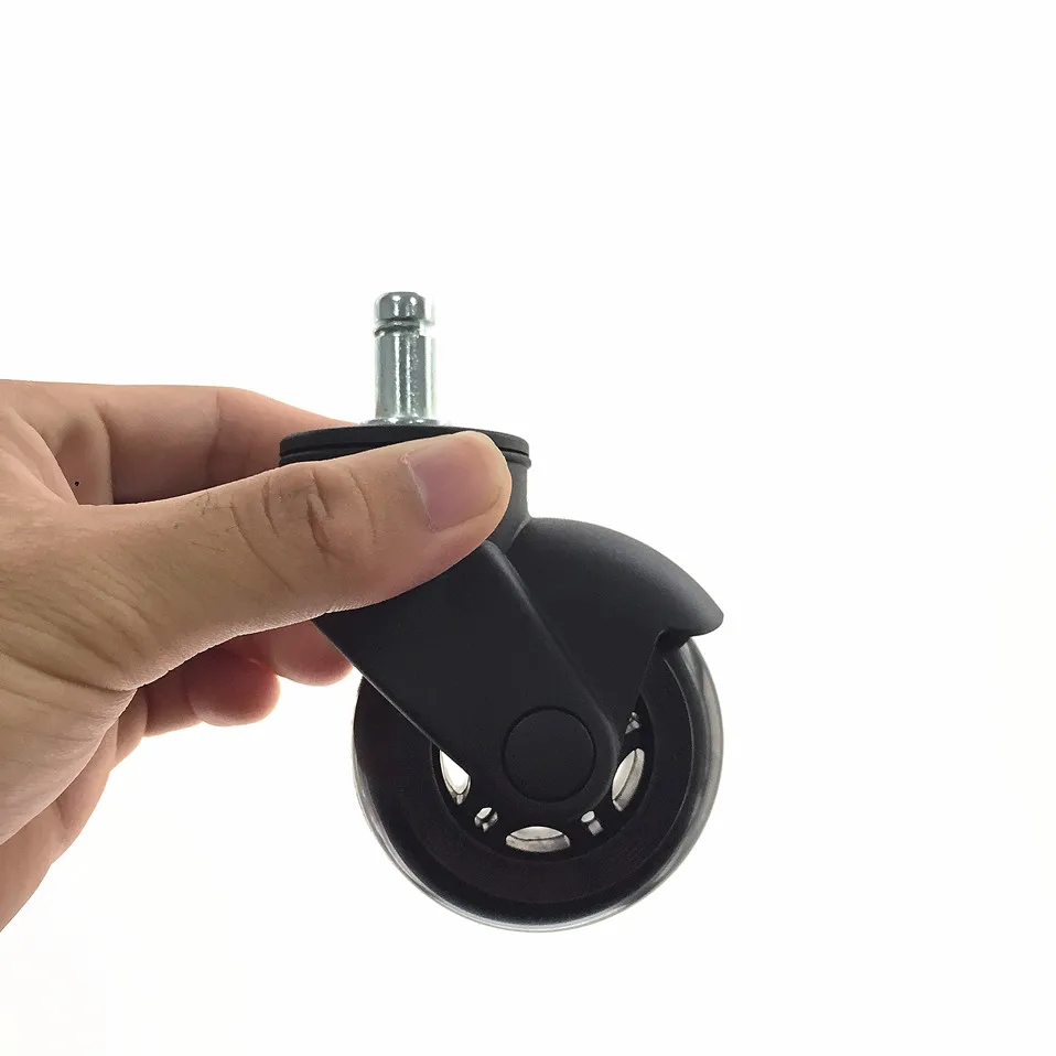 2.5 inch Office Chair Caster Wheel Replacement for Rollerblade Wheels Heavy Duty Casters for Hardwood Floors Safe