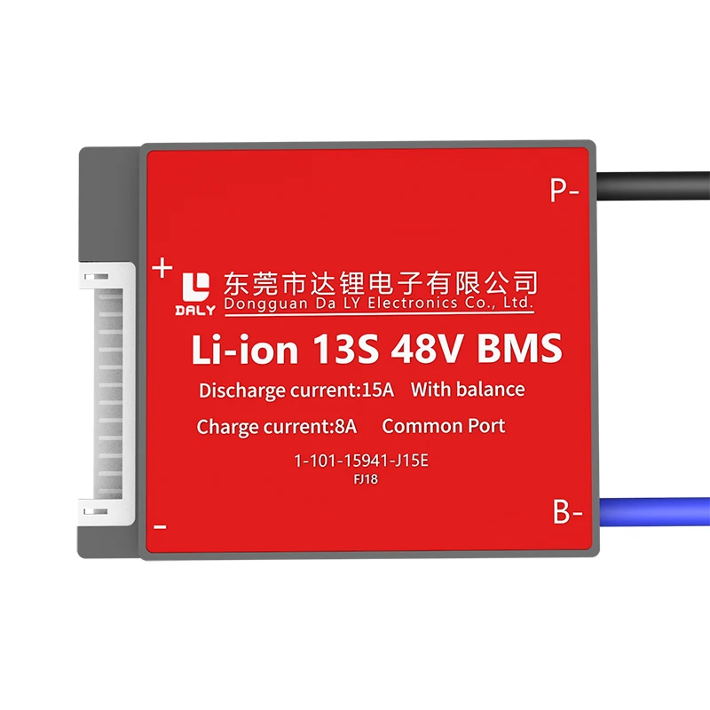  Печатная плата Daly Balance BMS 13S 15A bms 48 В 18650 литиевая сбалансированная батарея защитная pcb 94v0 печатные платы для электровелосипеда