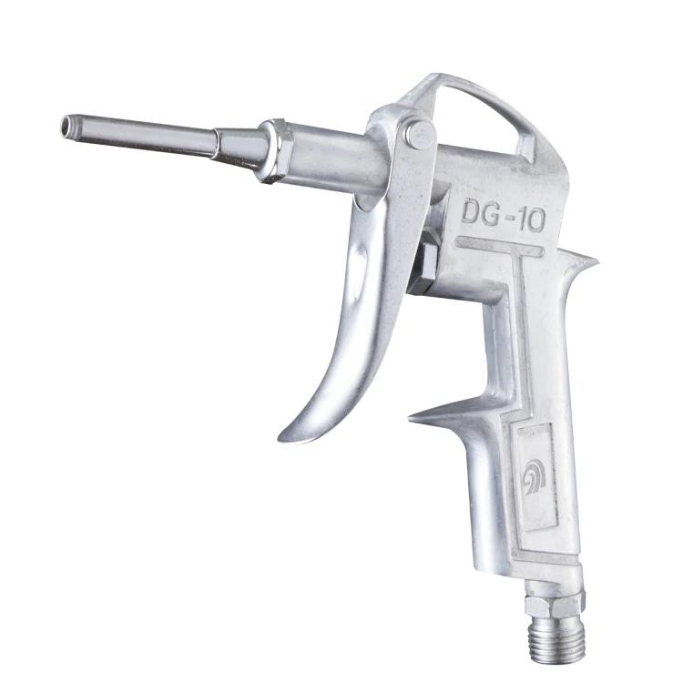 Middle Aluminum Alloy Metal Blow Gun Tool Kit Pneumatic Tools Air Compressor Duster Gun for Blowing Dust