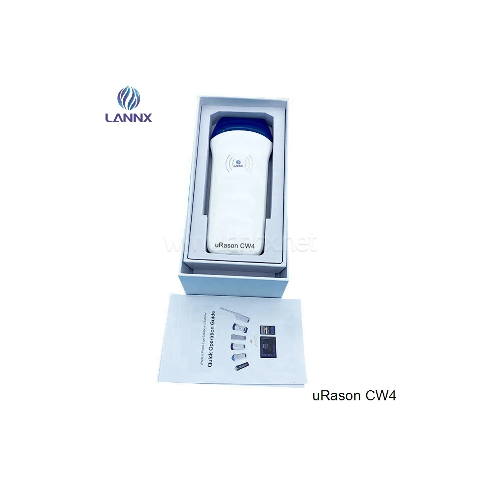 LANNX uRason CW4 Good price Handheld Color Doppler Ultrasound Probe Scanner Support ecografo mini Probe Ultrasound Machine