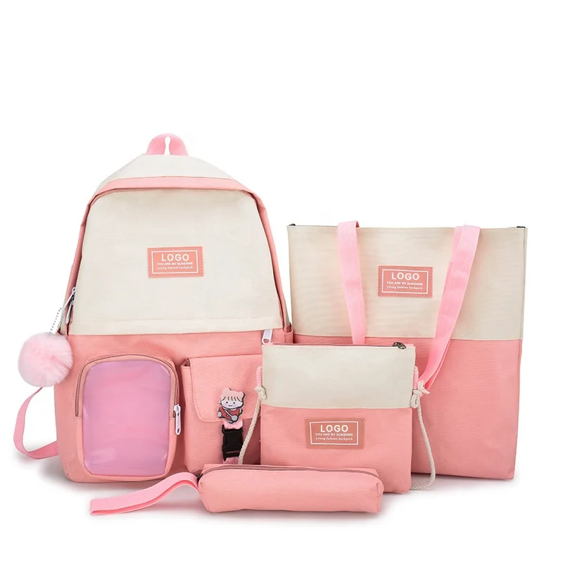 Cartoon School Bag Chinese Classic College Fashion Factory Kid Leisure Pop Set For Kids Girl Combo Backpack Cute Hot Sale