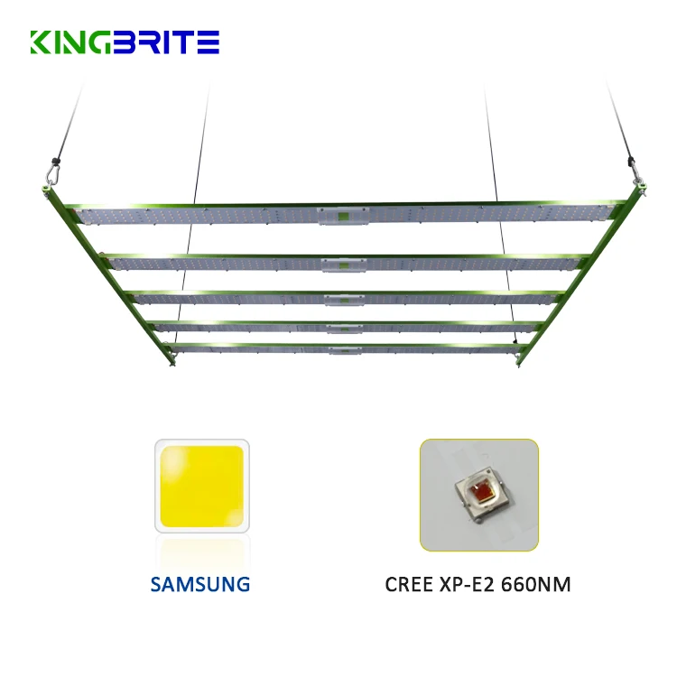  Получите скидку 10% kingbrite KB-W55-L1100-600W Samsung LM301H с CREE XPE2 660nm СИД свет для выращивания на крытый расти