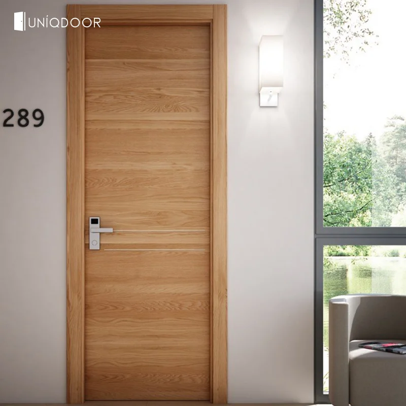 WH certfification 20min fire rated hotel guest room wood entry door