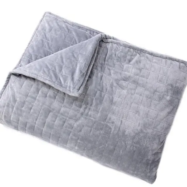 Nottingson Прямая поставка с фабрики 41*60 дюймов 10lbs 100% полиэстер подгонянное взвешенное одеяло