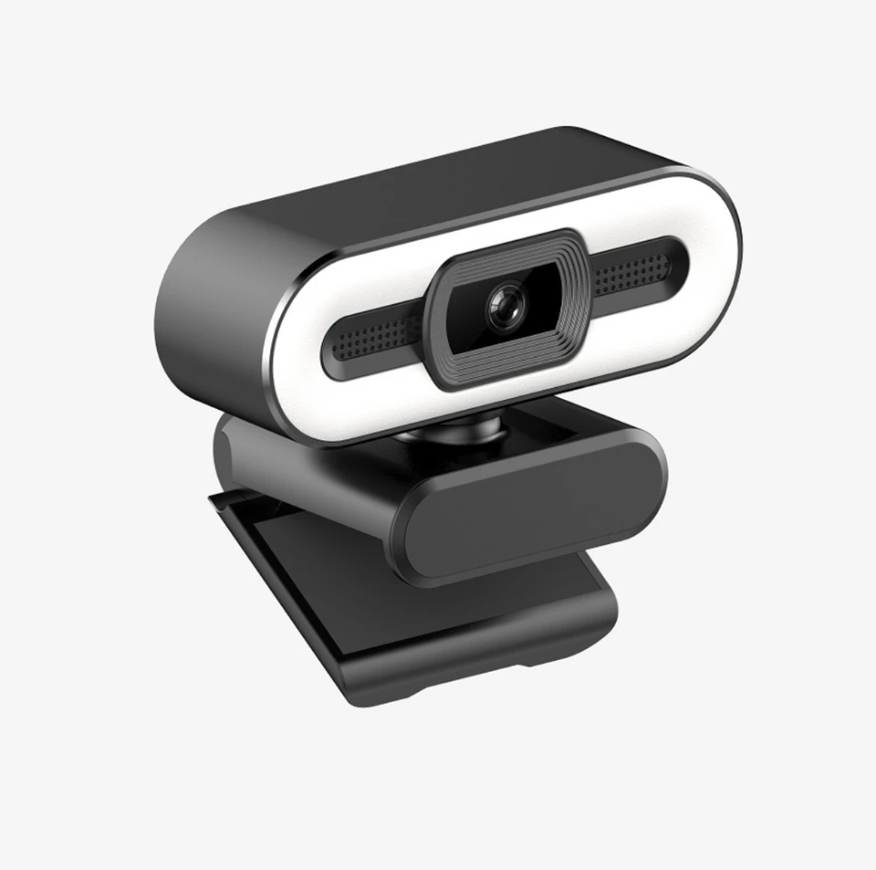 Full HD 1080P 2K 4K Webcam Auto Focus Fill Light Web Camera With Microphone Live Broadcast USB Computer PC Web Cam