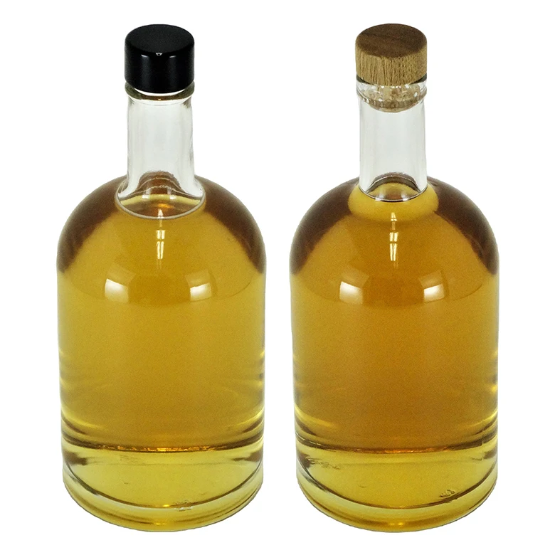 
Japanese high transparent luxury 750ml glass bottle vodka for gin 