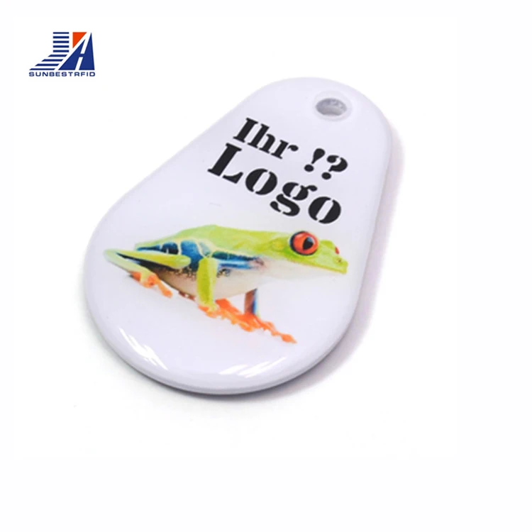 sunbestrfid EX9942 RFID 125khz 13.56MHz epoxy keyfob RFID tag key fob nfc smart proximity chip card keychain smart card