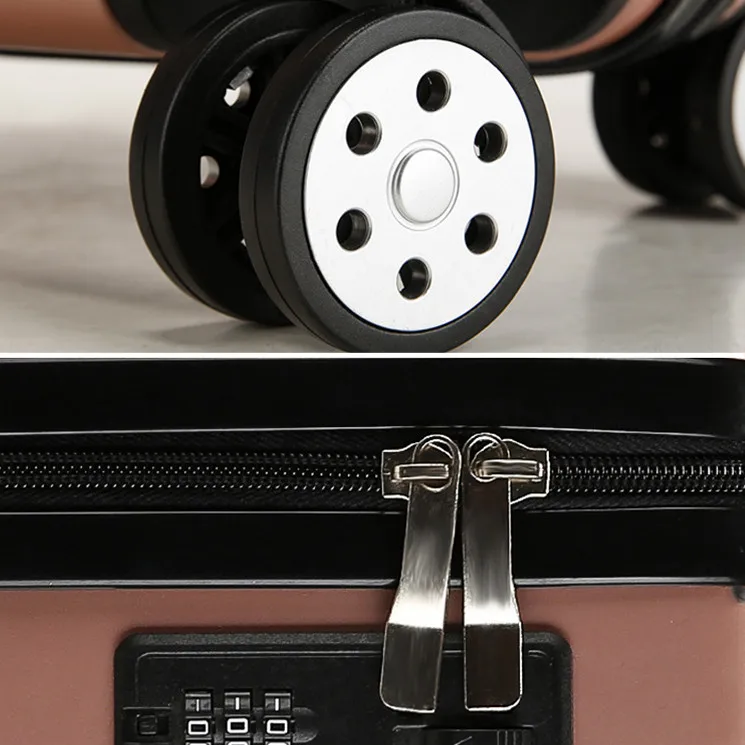 Maleta De Viaje Travel Trolley Bags Custom Abs Cartoon Character Suitcase Kids Luggage