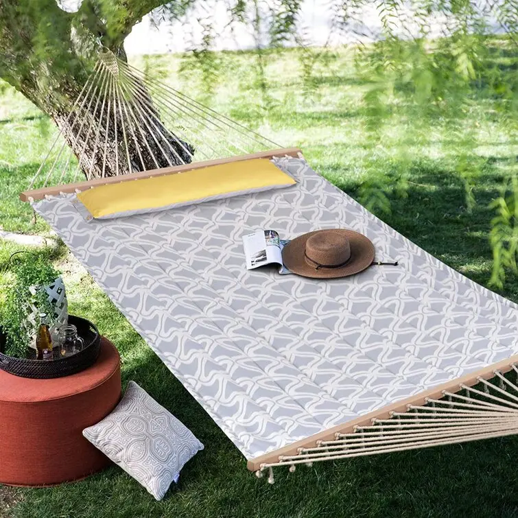 Hot Selling Outdoor Camping Swing Hanging Hammock Bed Portable 2 Person Camping Hammock