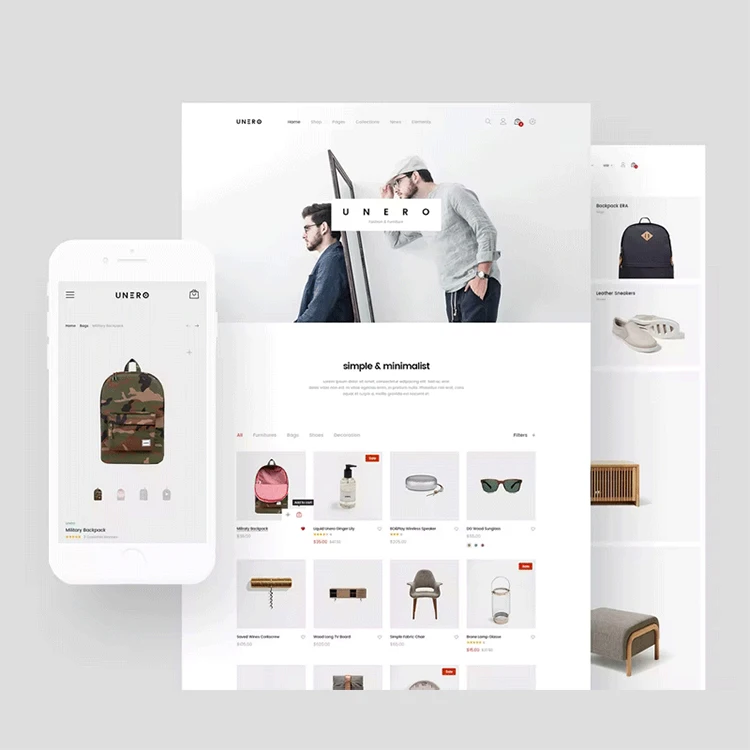 Услуги разработки веб-сайта B2C B2B электронной коммерции