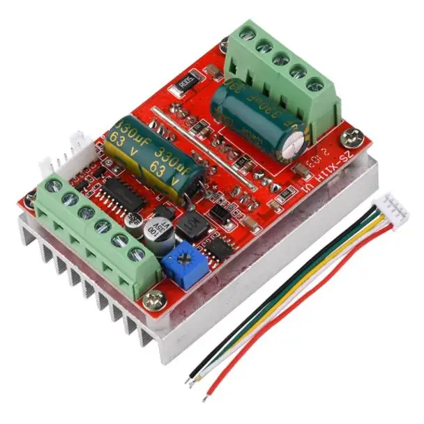 DC 6V-60V 400W BLDC трехфазный контроллер бесщеточного двигателя DC PWM зал управление двигателем плата драйвера 12V 24V 48V вперед