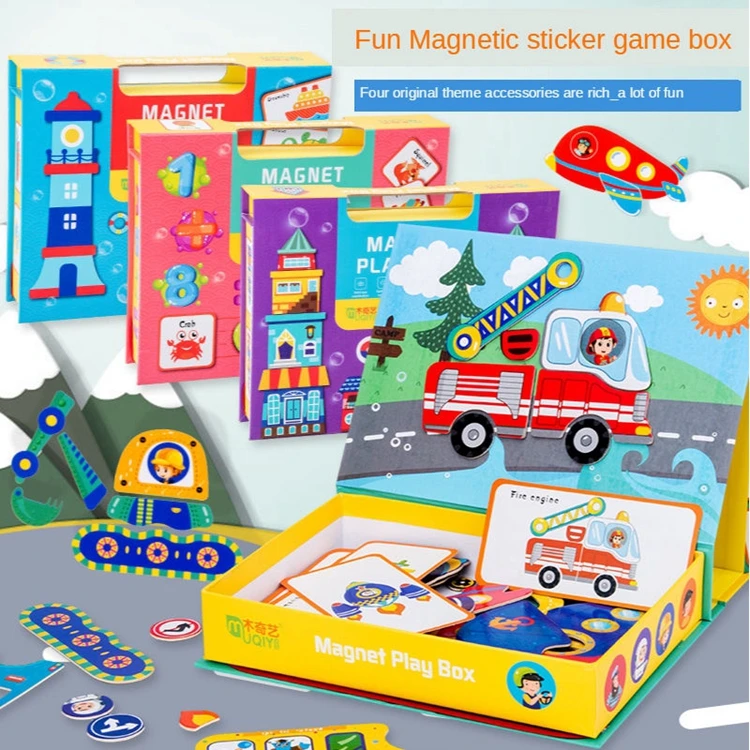 High Quality Magnetic Game Developmental Activity Encourages Fine For Kids