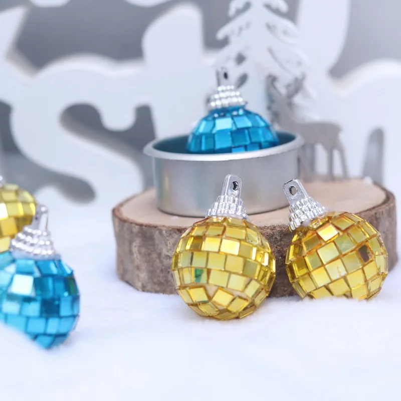 Factory stock ready to ship hot sale 30cm Mirror Disco Ball with motor for festival decoration