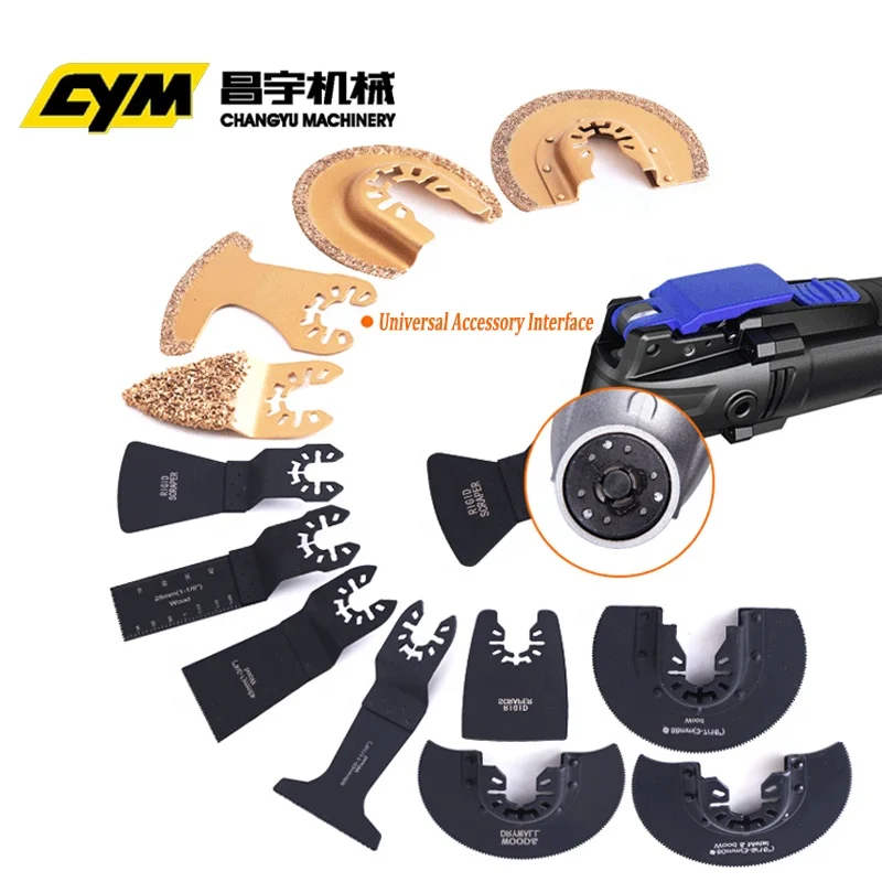 20 Metal Wood Oscillating Multitool Quick Release Saw Blades Fit Fein Multi master Porter Cable