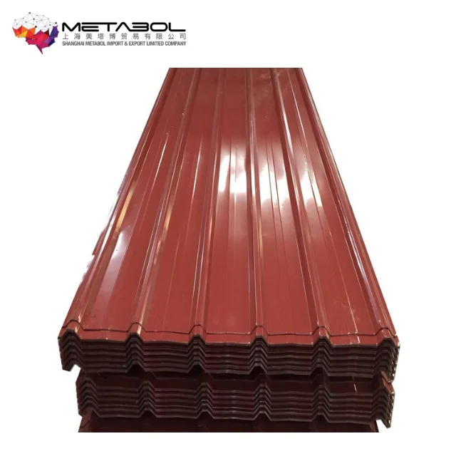 Calamina de Galvalume  Prepintado Trapezoidal  0.14 - 0.85 mm * 600-1250 mm * (su requerimiento)  SGCC PPGI PPGL steel sheets