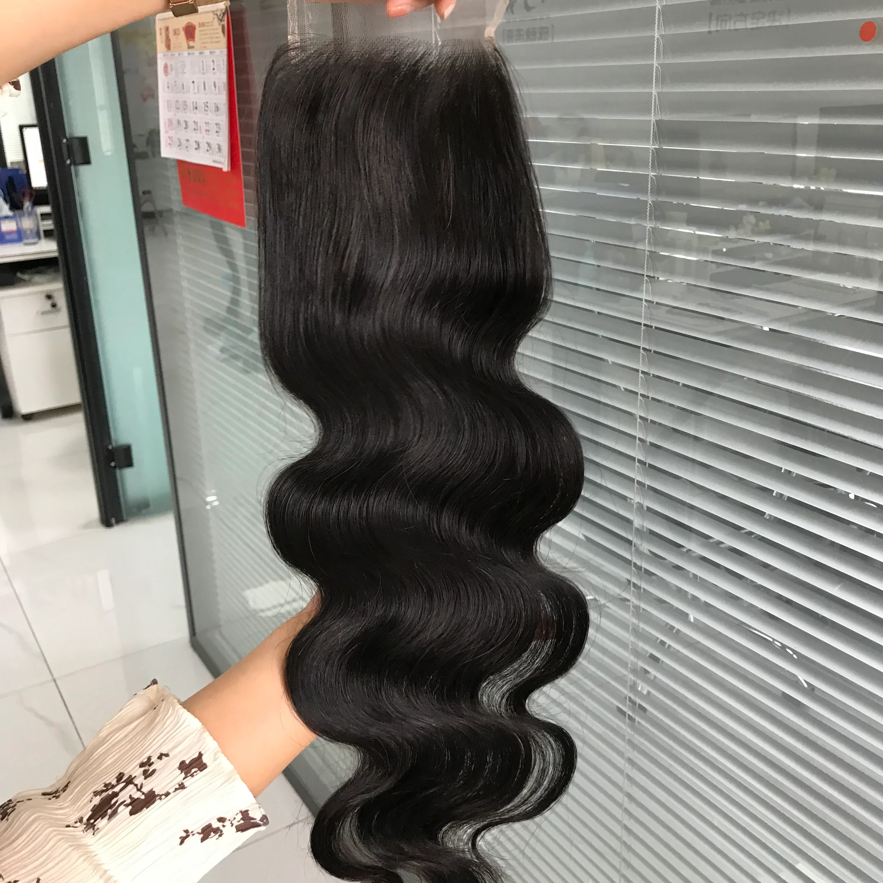 HD Lace Closures 4x4 5x5 6xx6 7x7  Virgin Brazilian Wholesale Raw Thin HD Lace Closure Body wave