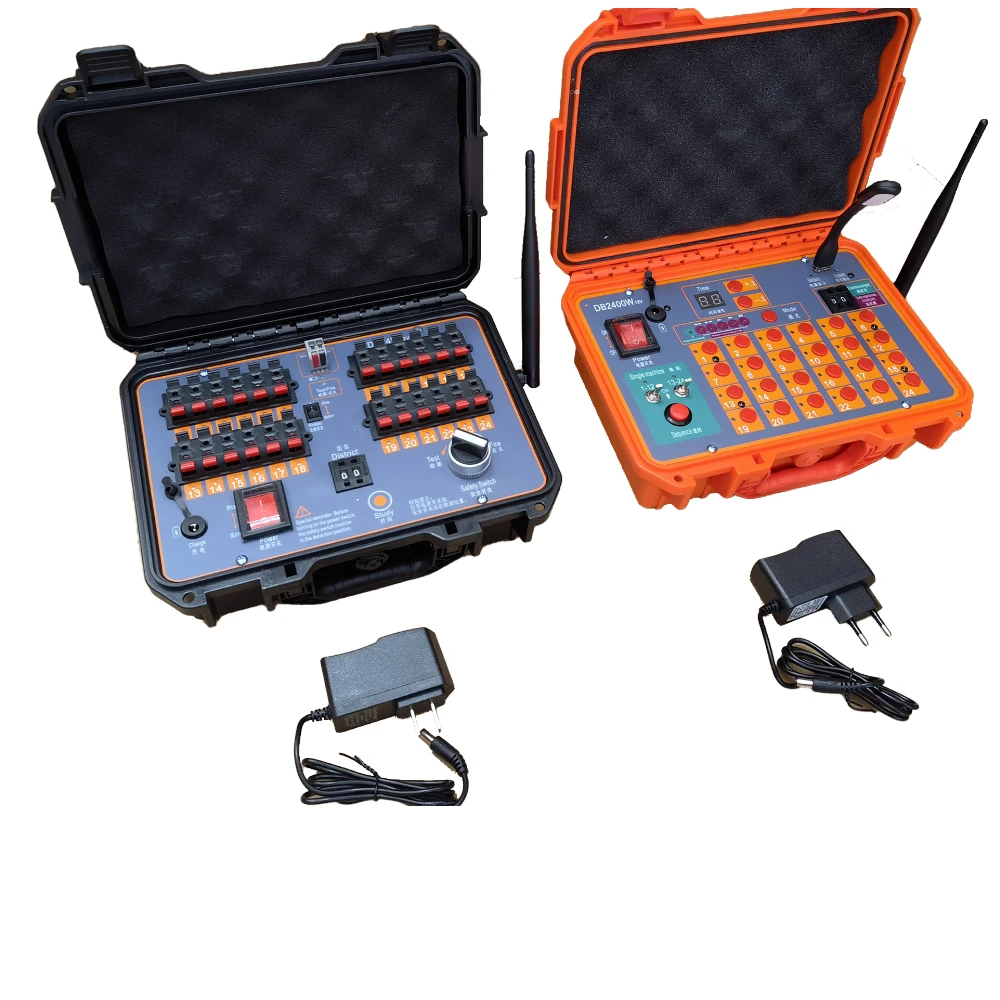 24 to 240 Cue remote control wire control fireworks firing system, Pyrotechnic ignition device, Fireworks firecracker