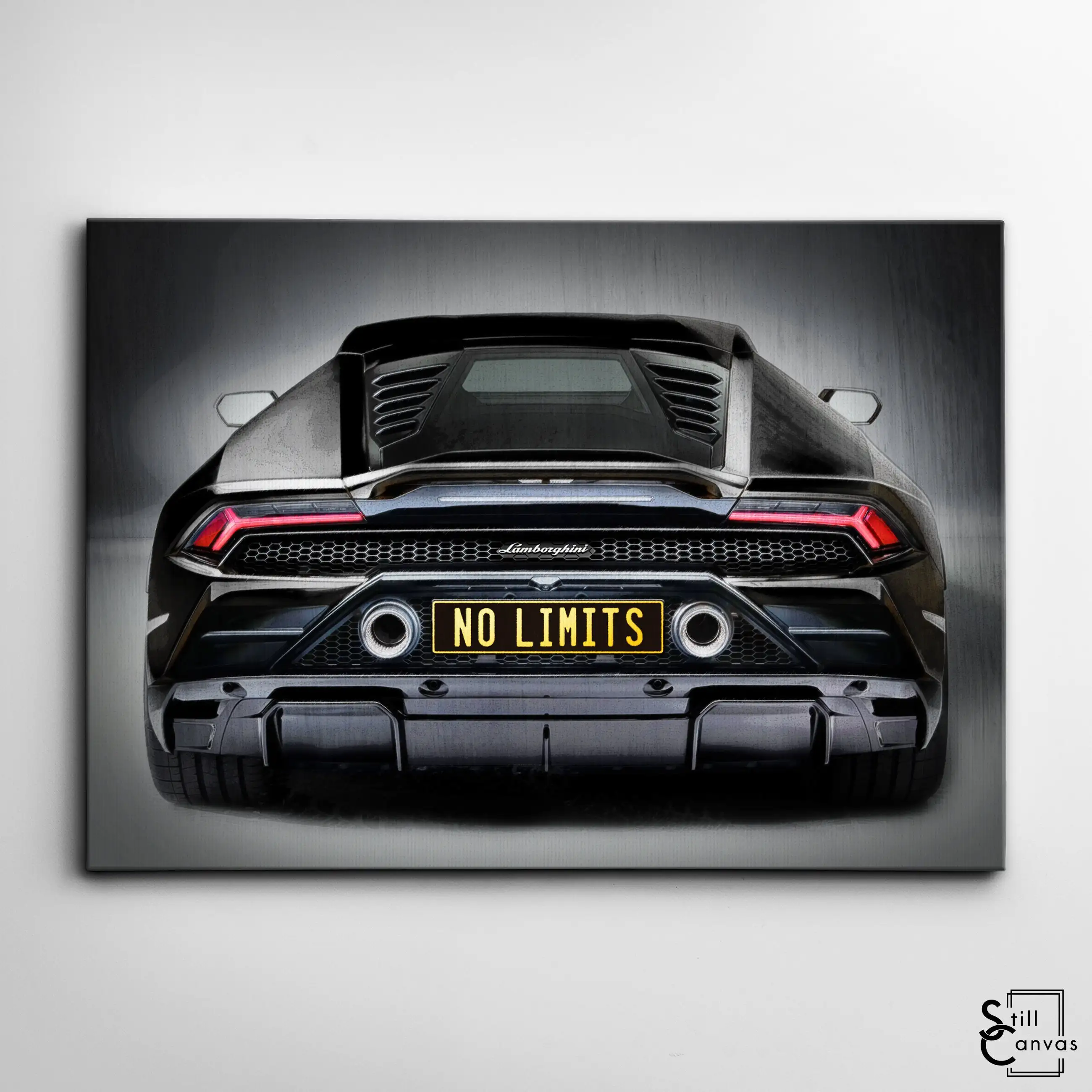 Fly or Fall Motivational Wall Art For Office Decor Rolls Quote Poster Inspirational Art Luxury Car Painting