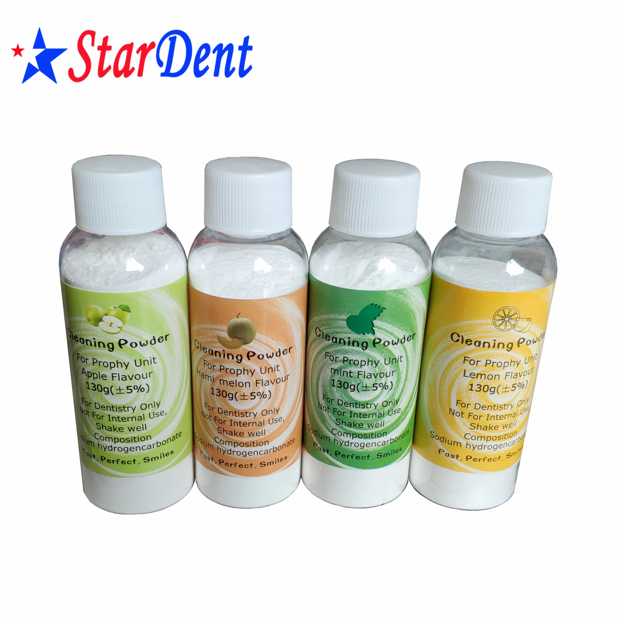 Dental Air Prophy Unit Powder 4 Flavour Dental Clinics Use Teeth Cleaning Powder