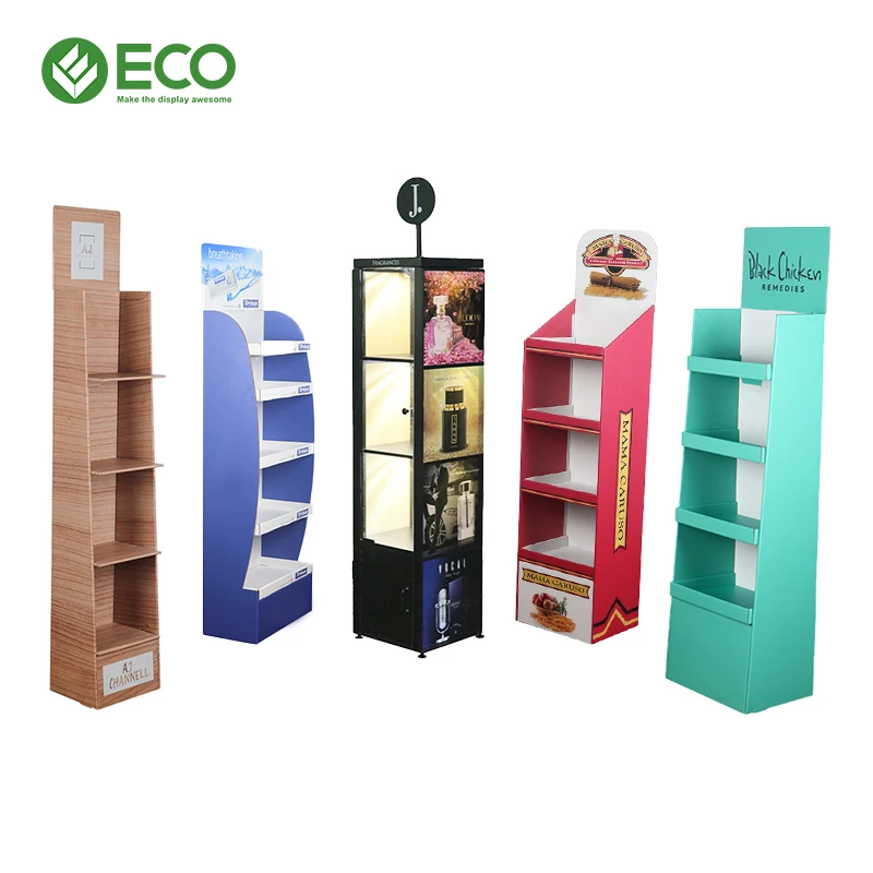 New Design Cardboard Car Shaped Display Rack Toy Car Display Stand Supermarket Pallet Display