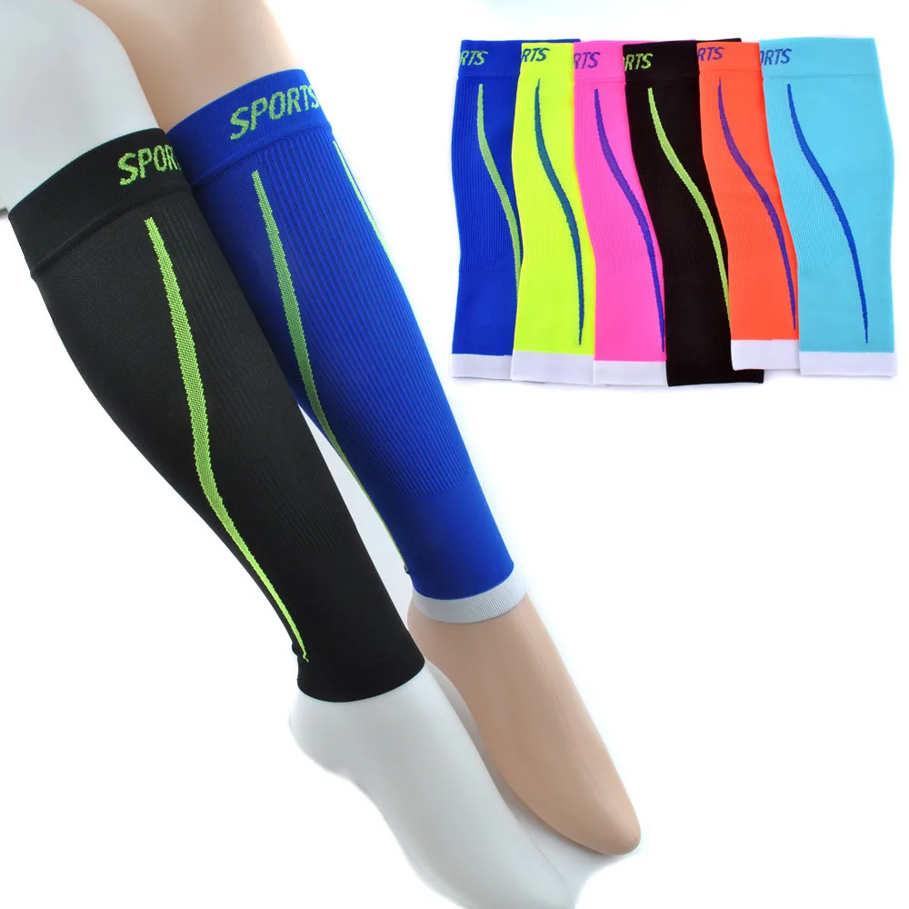 Compression Calf Sleeves (20-30mmHg) for Men & Women - Perfect Option for Running, Shin Splint, Medical, Travel, Nursing