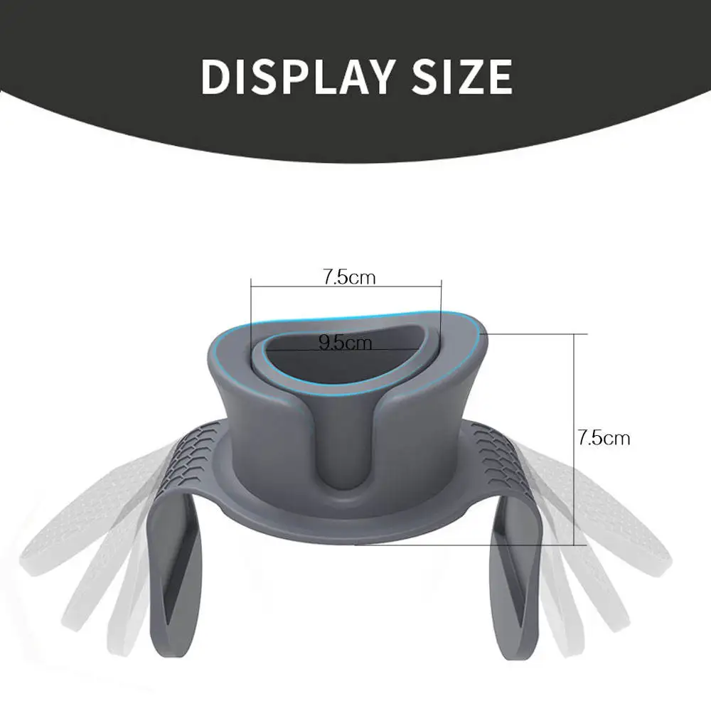 Wholesale Silicon Anti-Slip Sofa Armrest Silicone Couch Sofa Non Slip Cup Bottle Holder With Tray For Couch Arm Holder