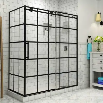 Glass luxury wc room rest room shower enclosures bathroom Sliding  Modern Bathroom Prefab Modular Shower Room for house