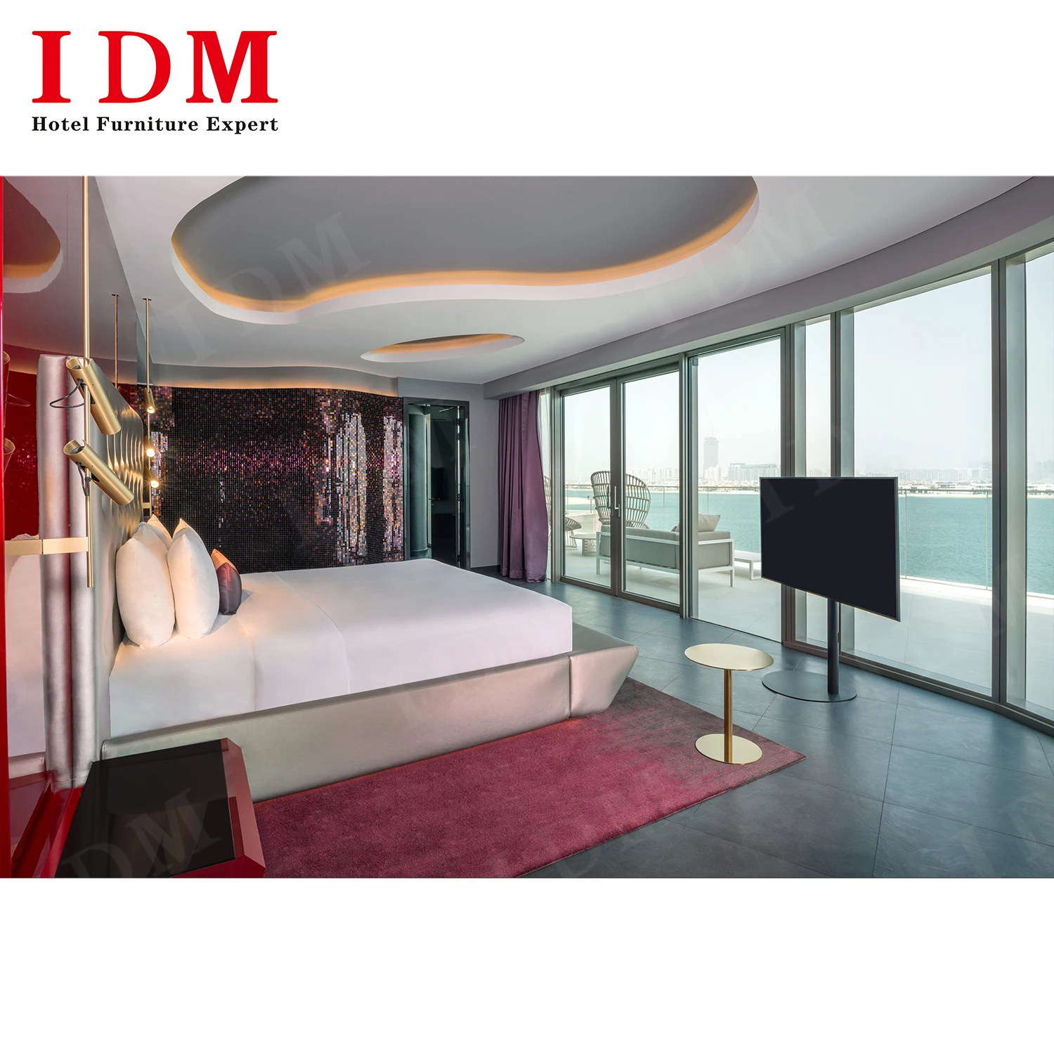 first brand hotel furniture supplier produces customized five-star hotel project furniture