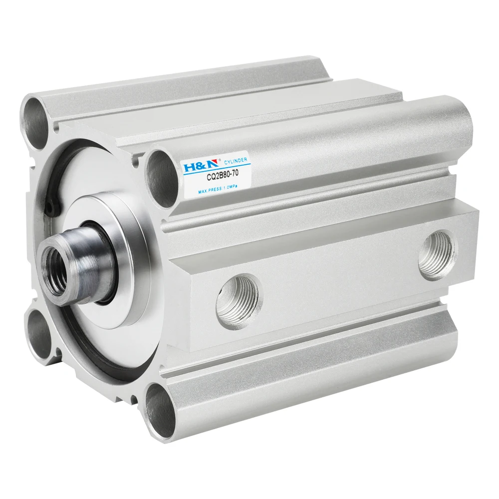 CQ2B/CDQ2B/CQSB Series Mini thin compact pneumatic cylinder standard type double acting single rod compact air cylinder