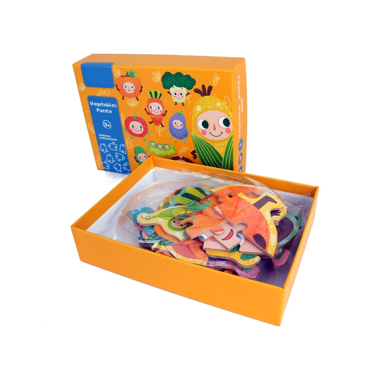 
High Quality Vegetable 36 Months Children Leaning Montessori Material Educational Wooden Toys 