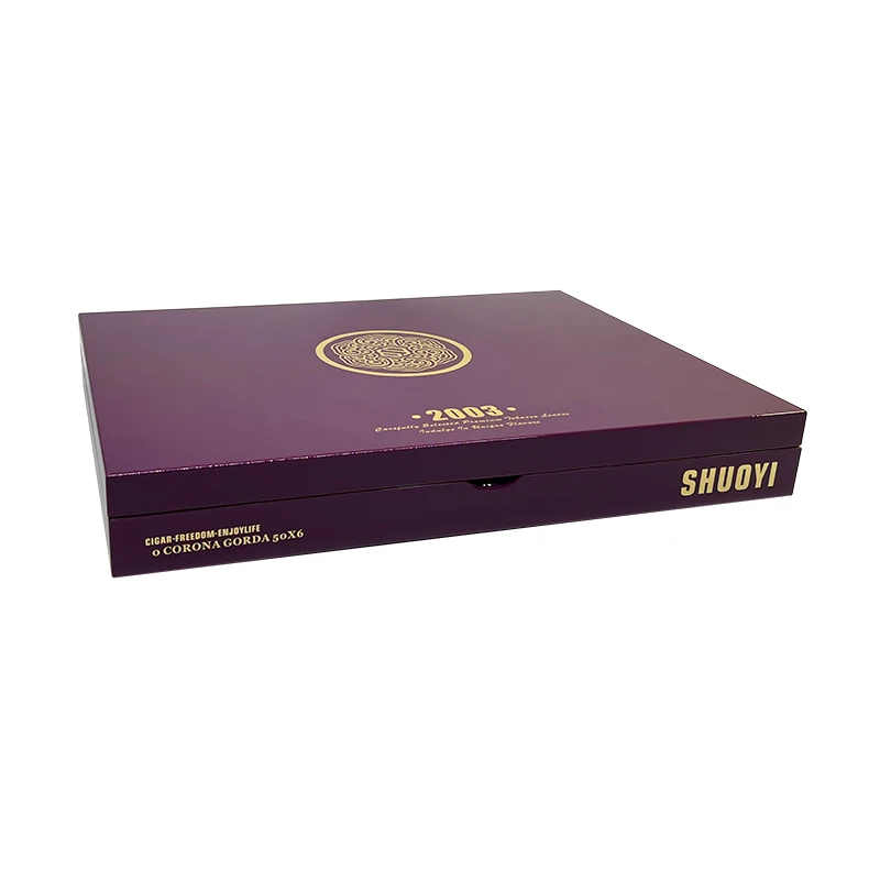 High Quality custom cigar boxes Packing cigar box wood Storage Spanish Cedar wood humidor Box